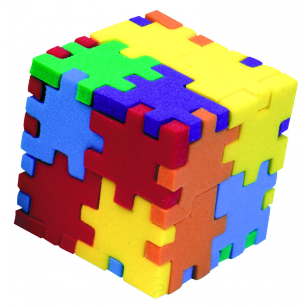 Picture of happy cubes that resembles the essence of the modular architecture